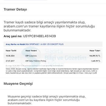 Tramer Bilgisi Eksikliği Nedeniyle Mağduriyet Yaşadım