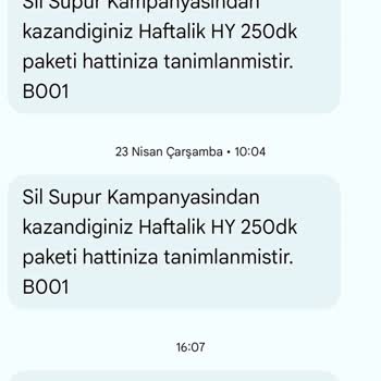 Sil Süpür Kampanyasında İnternet Hakkı Beklerken Sürekli Dakika Veriliyor