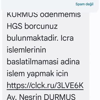 Sahte HGS Linkiyle Kartımdan İzinsiz Para Çekildi