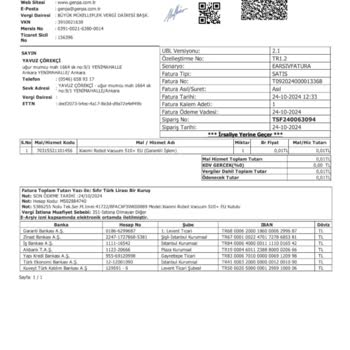 Xiaomi Robot Süpürgede Tekrarlayan Su Motoru Arızası Mağduriyeti