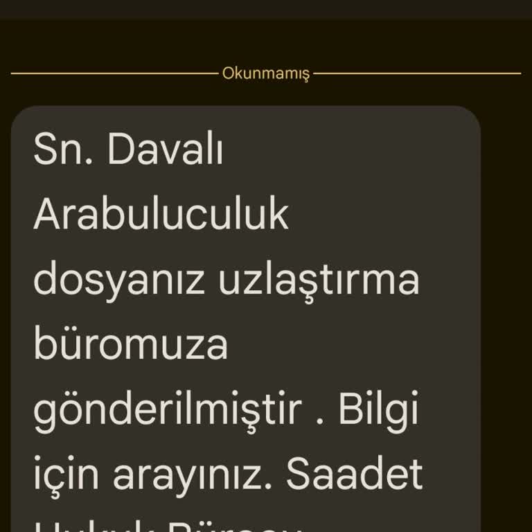 Haksız Arabuluculuk Mesajı Ve Yanlış Suçlama Hakkında Şikayet