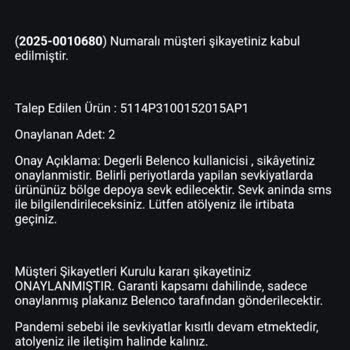 Belenco Tezgah Çatladı, Firma Dönüş Yapmıyor Mağduriyetim Sürüyor