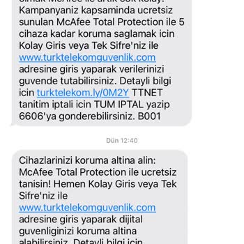 Türk Telekomdan Gelen Bitmek Bilmeyen Mesajlar Canıma Tak Etti