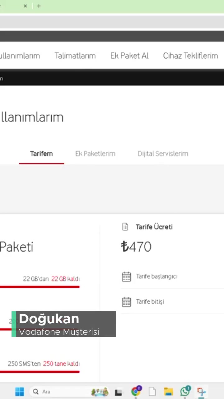Vodafone Kullanmadığım İnternetin İadesi! videonun kapak resmi