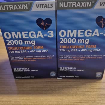 Nutraxin Omega-3 Ürününde Yanıltıcı EPA DHA Değerleriyle Karşılaştım