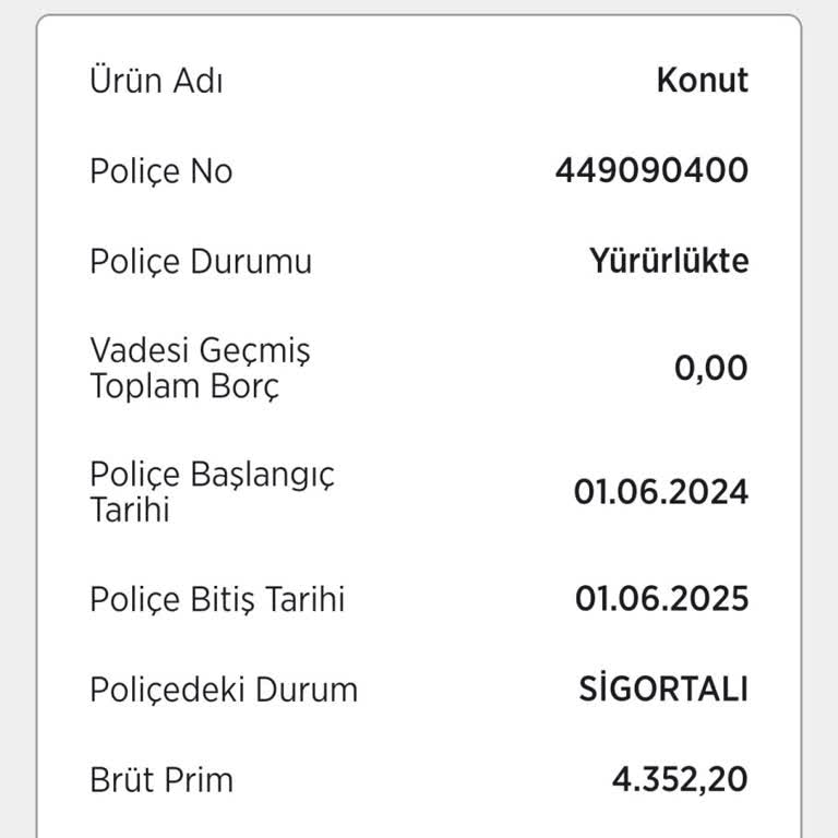 Onayım Olmadan Yenilenen Konut Sigortası Poliçesinin İptalini Talep Ediyorum