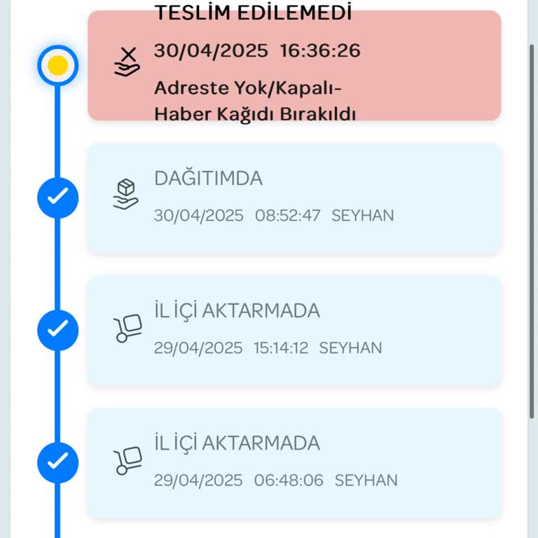 PTT Kargo Evde Olmama Rağmen Teslim Edilmeyen Ağır Kargo Ve Yetersiz Bilgilendirme