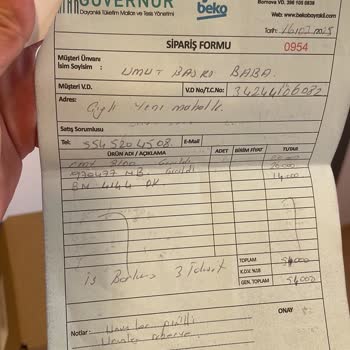 Yeni Alınan Buzdolabında Kapak Ve Montaj Sorunu