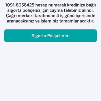 Garanti Bankası Sigorta İptali Başvuruma Dönüş Yapılmıyor Müşteri Hizmetleri İlgisiz