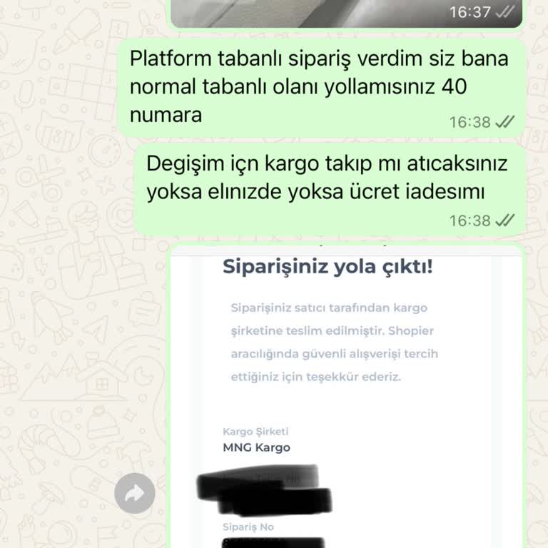 Yanlış Ürün Gönderimi Ve İade Taleplerine Cevap Verilmiyor
