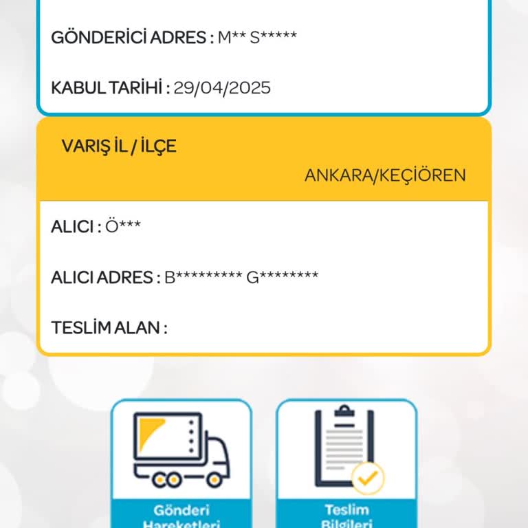 PTT Kargo Dağıtımında Gerçekleşmeyen Teslimat Ve Yanıltıcı Bilgilendirme