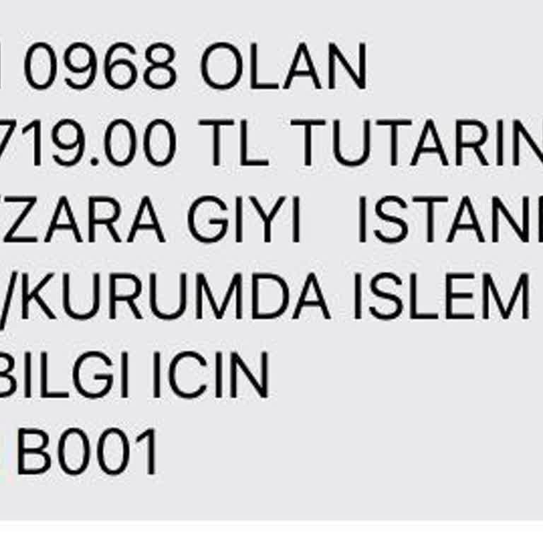Bilgim Dışında Kredi Kartımdan Yüklü Para Çekildi