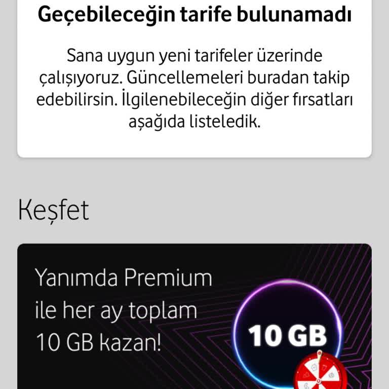 Sınırsız Red Paketleri Yenilemede Sunulmuyor