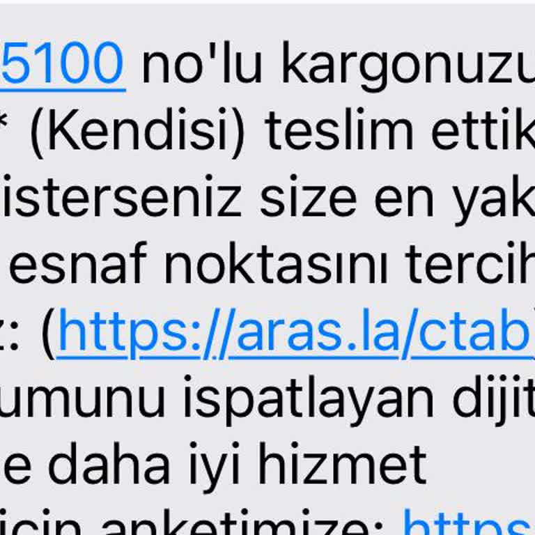 Teslim Edilmediği Halde Teslim Edildi Gösterilen Kargo Ve Sürekli Geciken Şube