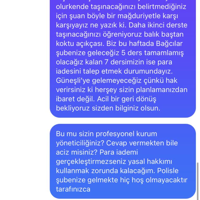 Şube Taşınması Sonrası Ücret İadesi Yapılmıyor
