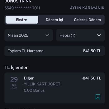 Yetersiz Limit Nedeniyle Yüksek Kart Aidatı Mağduriyeti