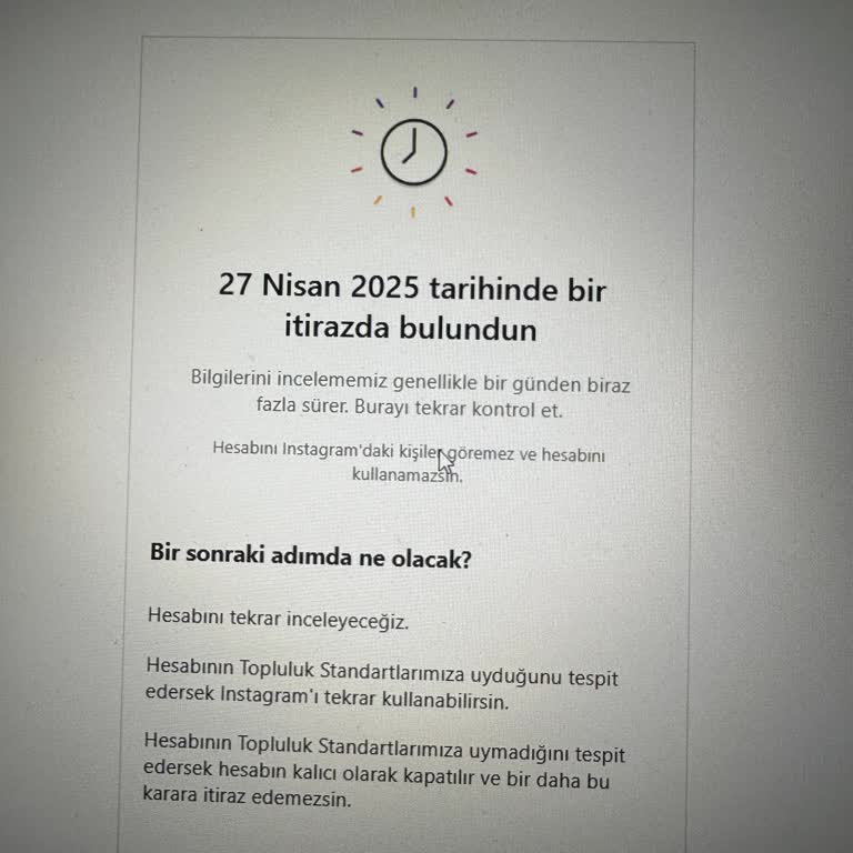 Instagram Hesabım Haksız Yere Askıya Alındı, Sonuç Yok ve Muhatap Bulamıyorum