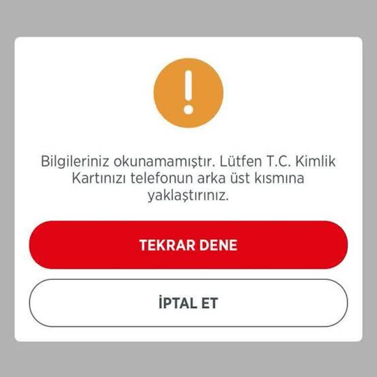 Dijital Şifre Oluşturamıyorum Kimlik Kartım Okunmuyor
