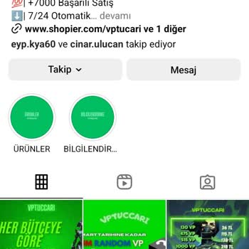 Instagram'dan Shopier Üzerinden Satın Alınan VP Teslim Edilmedi