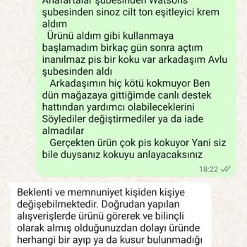 Kötü Kokulu Krem Ve İlgisiz Mağaza Çalışanlarıyla Yaşadığım Hayal Kırıklığı