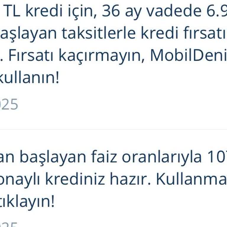 Onaylı Kredi Limiti Bildirimi Sonrası Başvurum Reddedildi, Mağdur Oldum