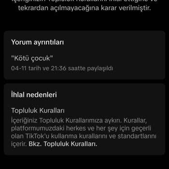 TikTok'ta Taraflı İhtar Ve Yetersiz Denetim Şikayeti
