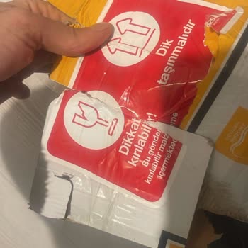 Aras Kargo Taşıma Sırasında Ürünüm Kırıldı, Acil Çözüm Bekliyorum
