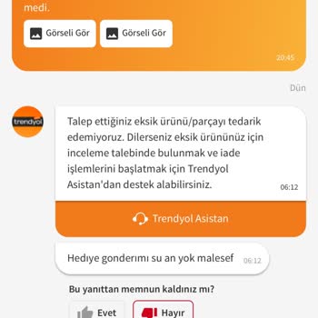Eksik Ürün Ve Yetersiz Müşteri Hizmeti Deneyimi