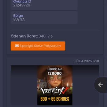 İtemsatis Sipariş Verildi, Ürünler Teslim Edilmedi ve Para İadesi Yapılmadı