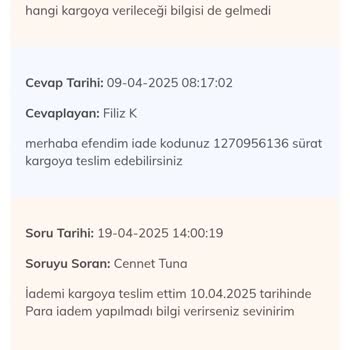 İade Talebime Yanıt Verilmiyor, Para İadem Yapılmıyor