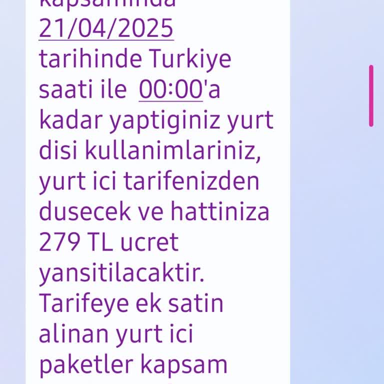 Onayım Olmadan Yurt Dışı Ücreti Faturama Eklendi, Mağdur Edildim