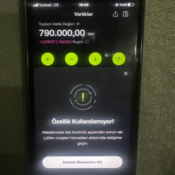 Yeni Açılan Hesapta İşlem Ve Para Çekme Sorunu