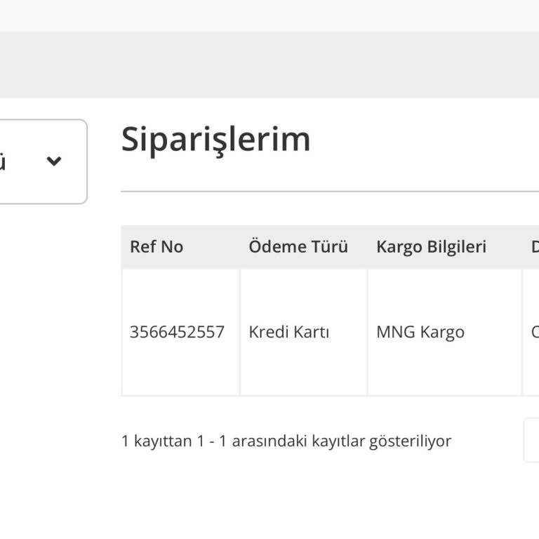Sipariş Sonrası İletişimsizlik Ve Kargo Bilgisi Eksikliği