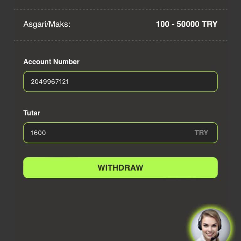 Yanlış Kimlik Numarası Nedeniyle Para Çekim Engeli Ve Yetersiz Destek