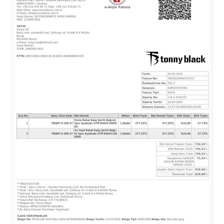 Ayakkabılar Gönderilmedi, Para İadesi Yapılmadı!