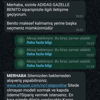 Siparişimde Numara Sorunu Ve Kargo Gecikmesi Yaşadım