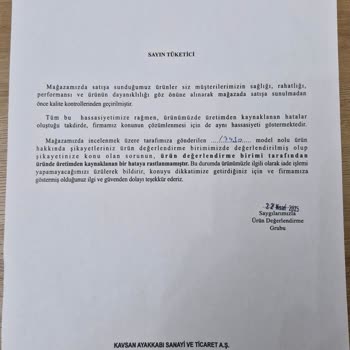 Greyder Ayakkabı Ayağımı Yaraladı, Sorun Giderilmedi