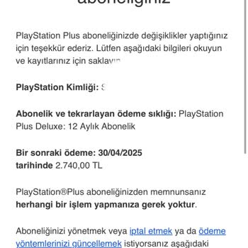 Abonelik Güncellemesi Sonrası Haksız İptal Ve Zamlı Yenileme Sorunu