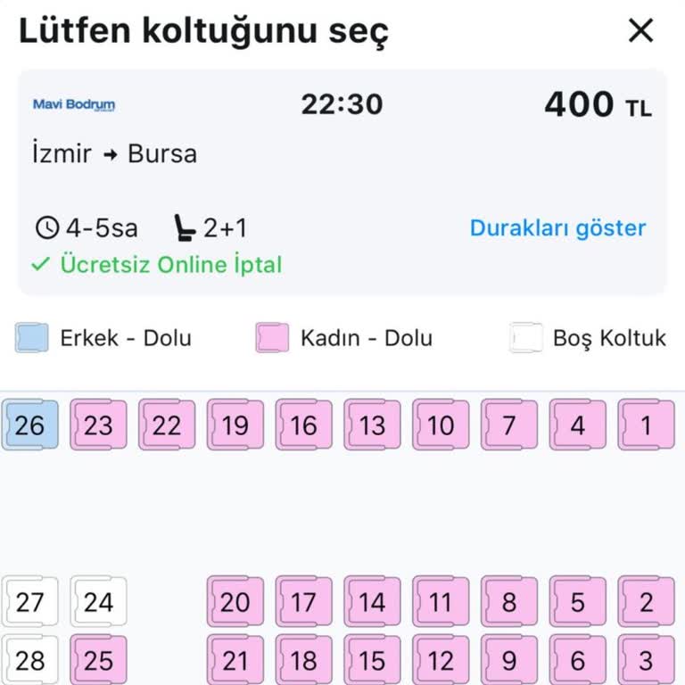 Otobüs Rötarı Ve Bilgilendirme Eksikliği Nedeniyle Mağduriyet Yaşadım