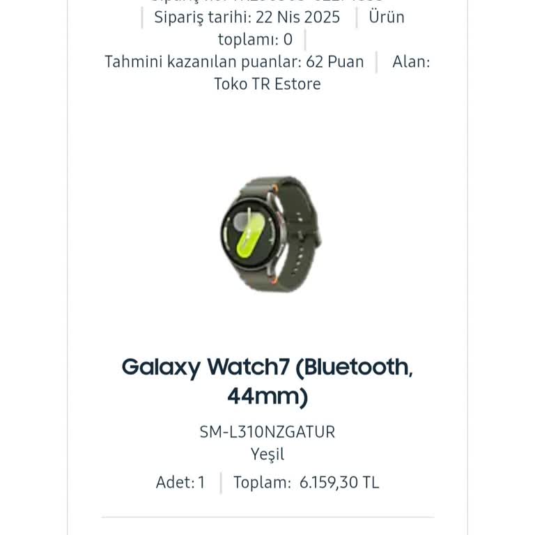 Samsung'dan İptal Edilen Ürünün Ücreti İade Edilmiyor