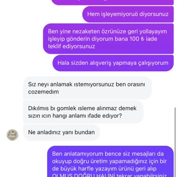 Instagramdan Alınan Yanlış Eksik Ürün Ve İletişimsizlik Mağduriyeti