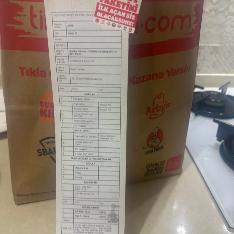 Eksik Teslim Edilen Siparişe Yetersiz Çözüm