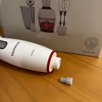 Yeni Alınan Homend Mutfak Robotunun Parçası Kırıldı, Garanti Kapsamı Dışında Bırakıldı