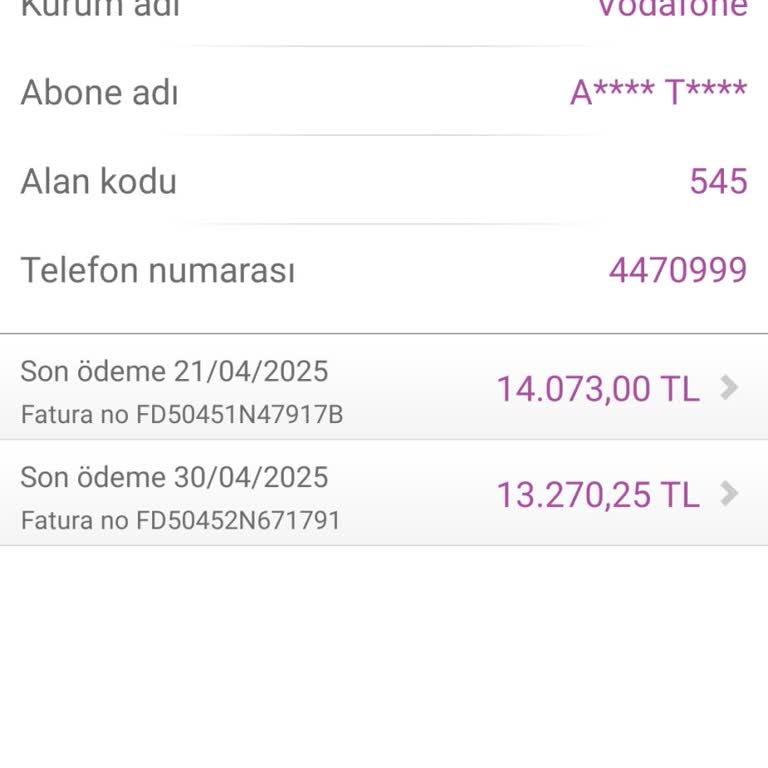 Fatura Kesim Tarihi Değişikliği Sonrası Çift Fatura Ve Hat Kısıtlaması