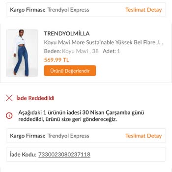 İade Edilen Elbisem Kayboldu Müşteri Hizmetleri Çözüm Sunmuyor