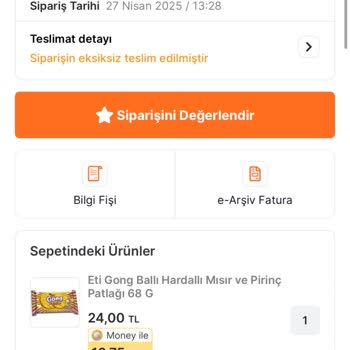 İptal Edilen Siparişin Ücreti İade Edilmiyor Müşteri Hizmetleri Çözüm Sunmuyor