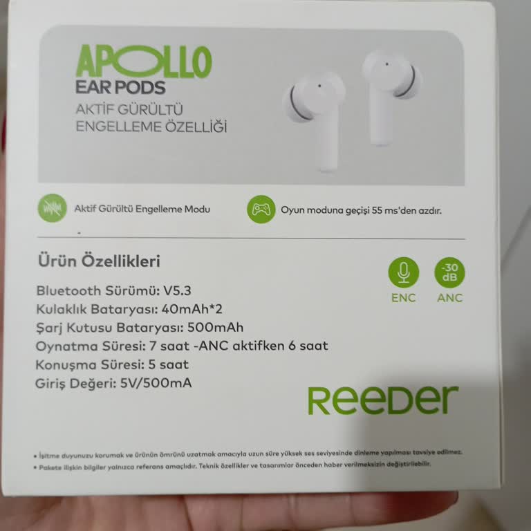 Reeder 6 Aydır Çözülmeyen Kulaklık Arızası ve İade Sorunu