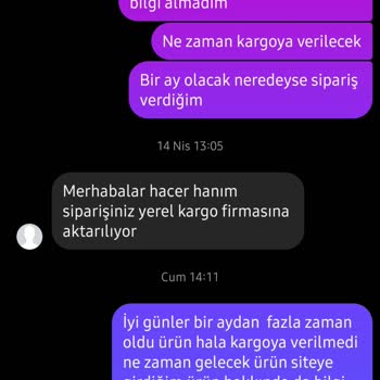 Sipariş Ettiğim Bluz Elime Ulaşmadı, Satıcıya Ulaşamıyorum