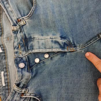 JSCO (Jean Store Company) Pantolon Aşınıp Yırtılmaya Ve Dağılmaya Başladı