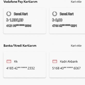 Vodafone Pay Kartım Sebepsiz Yere Bloke Edildi Nakit İademe El Kondu